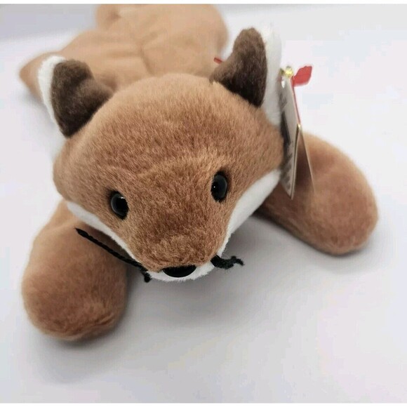 TY Beanie Baby - SLY the Fox (8 inch) - Picture 8 of 8
